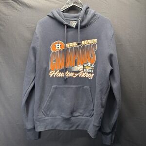 Houston Astros Hoodie Mens Medium Navy MLB Baseball World Series Champions 47